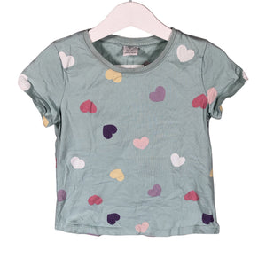 Unisex Lindex - T-särk, suurus 104 - 110 - Türkiis (1)