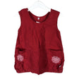 Unisex Chas - Mitteveniv kleit, suurus 98 - 104 - Punane ()