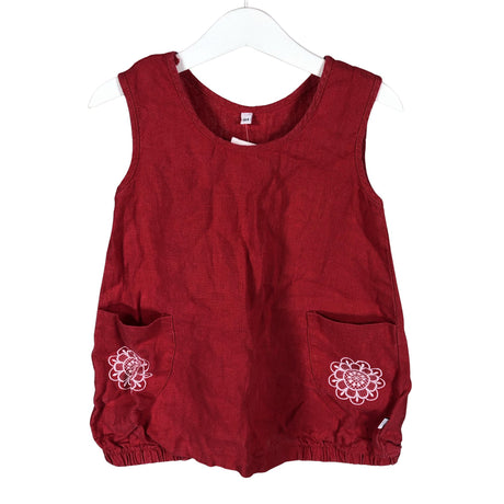 Unisex Chas - Mitteveniv kleit, suurus 98 - 104 - Punane ()