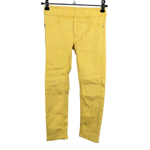 Unisex Lindex - Teksaretuusid, suurus 110 - 116 - Kollane (1)