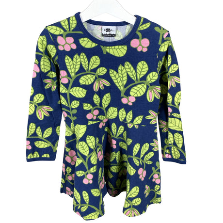 Unisex PaaPii - Trikotaažist kleit, suurus 104 - 110 - Sinine ()