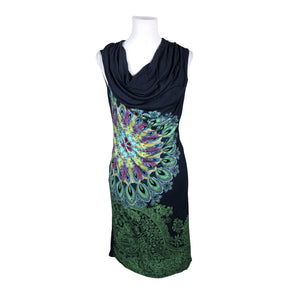 Unisex Desigual - Trikotaažist kleit, suurus 40 - Sinine (1)