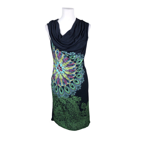 Unisex Desigual - Trikotaažist kleit, suurus 40 - Sinine ()