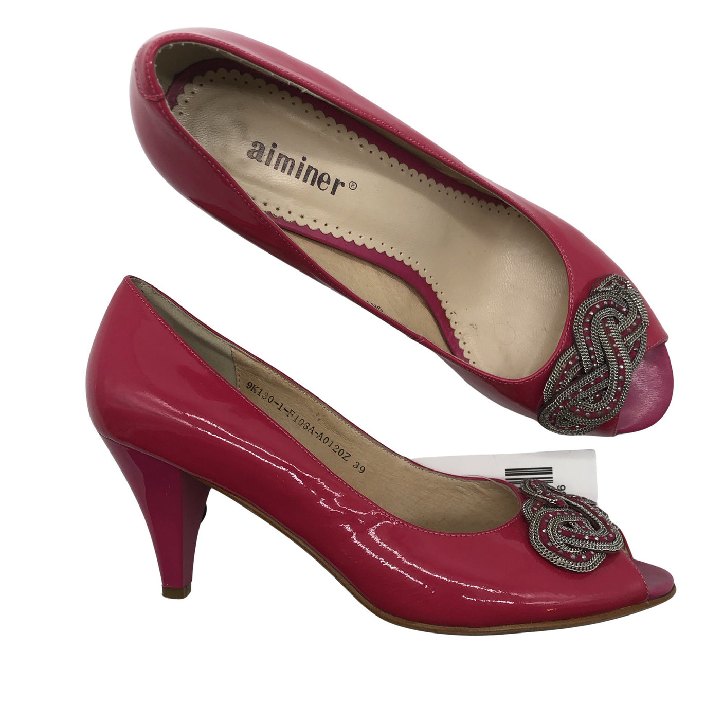 Unisex Aiminer - Lahtise ninaga kontsakingad, suurus 39 - Roosa (1)