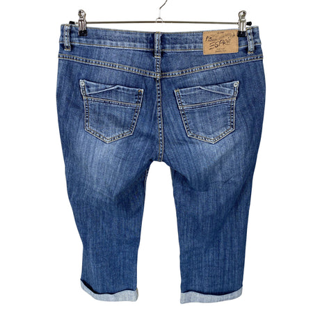 Unisex Esprit - Teksast poolpikad püksid, suurus W31 - Sinine (2)