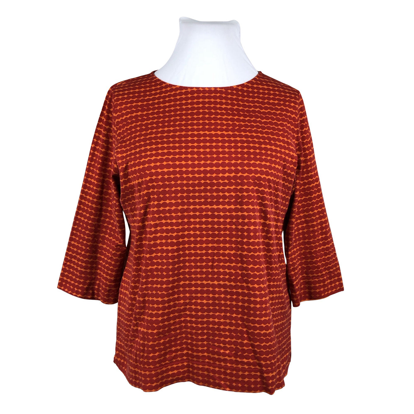 Unisex Marimekko - Trikotaažist pluus, suurus 44 - Oranž (1)