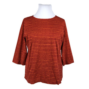 Unisex Marimekko - Trikotaažist pluus, suurus 44 - Oranž (1)