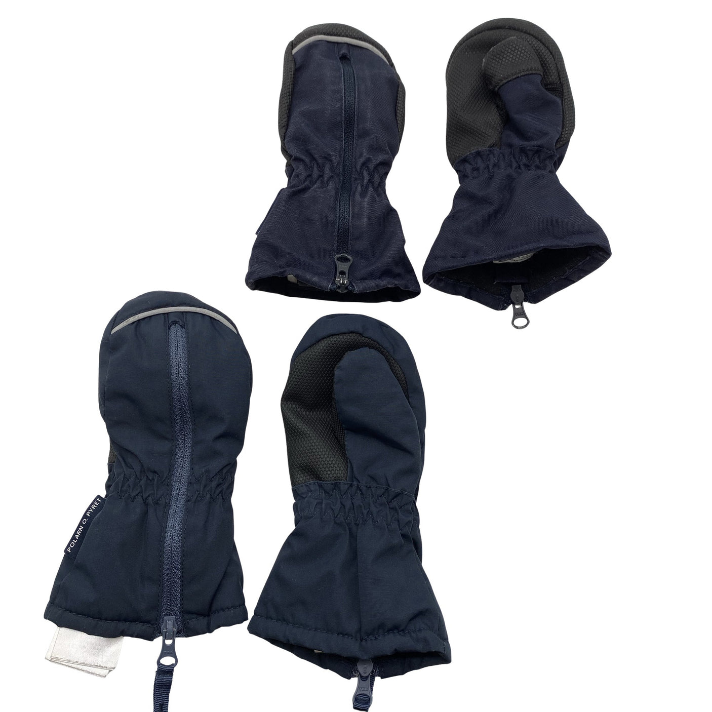 Unisex Polarn O. Pyret - Talvekindad, suurus 1 - 2 vuotta - Sinine (1)