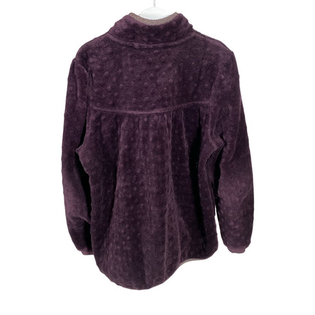 Unisex POMPdeLUX - Fliisjakk, suurus 146 - 152 - Veinipunane (2)
