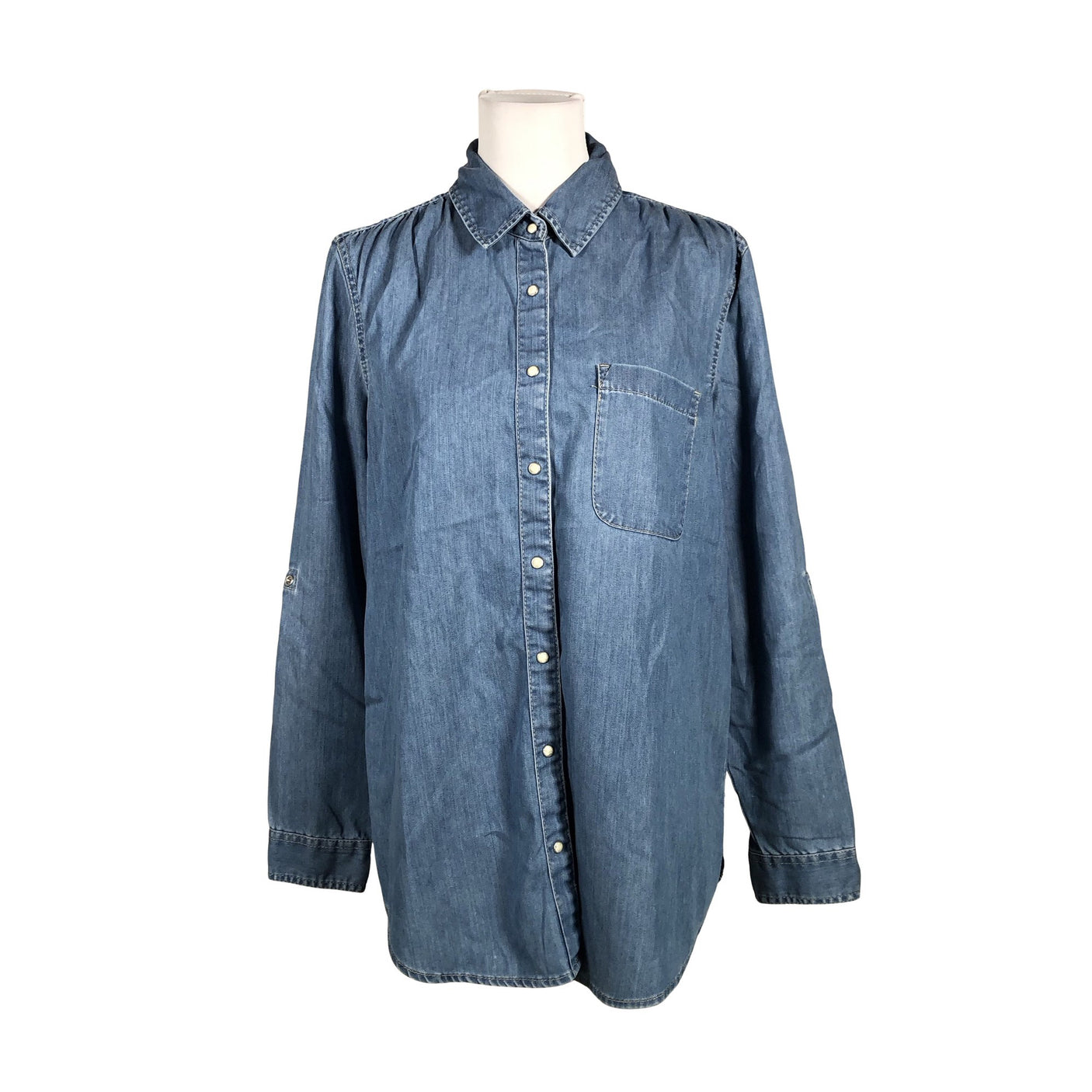 Unisex Esprit - Teksasärk, suurus 40 - Helesinine (1)