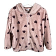 Unisex Lindex - Fliisjakk, suurus 104 - 110 - Heleroosa ()
