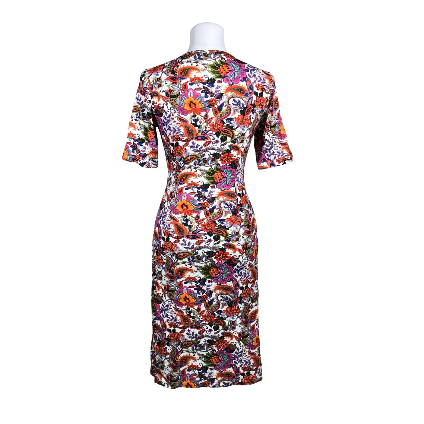 Unisex Andiata - Trikotaažist kleit, suurus 36 - Valge (3)
