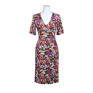 Unisex Andiata - Trikotaažist kleit, suurus 36 - Valge (1)