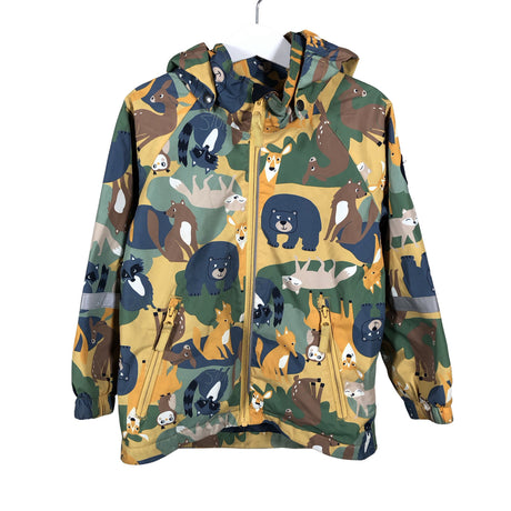 Unisex Polarn O. Pyret - Kevad-/sügisjope, suurus 104 - 110 - Kollane ()