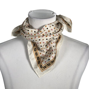 Unisex Fendi - Õhuke sall, suurus Midi - Looduslik valge (1)