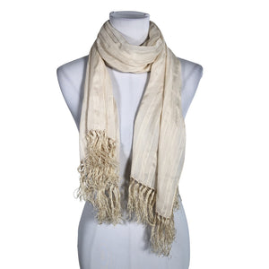 Unisex Giorgio Armani - Õhuke sall, suurus Midi - Beige (1)