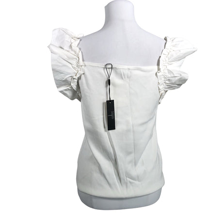 Unisex Tahari - Topp, suurus 40 - Looduslik valge (2)
