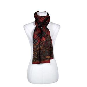 Unisex Lauren Ralph Lauren - Õhuke sall, suurus Maxi - Punane (1)