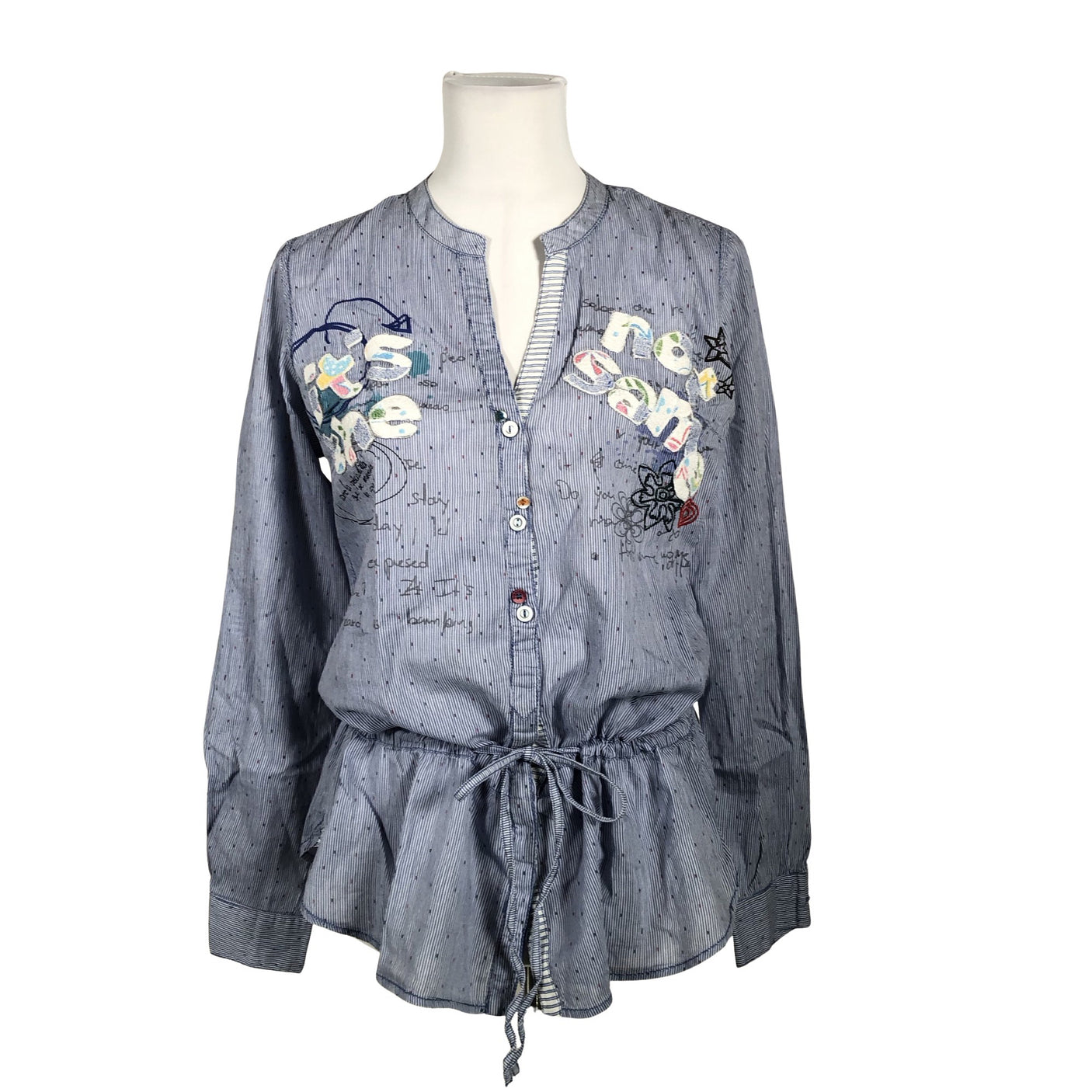 Unisex Desigual - Pluus, suurus 36 - Sinine (1)