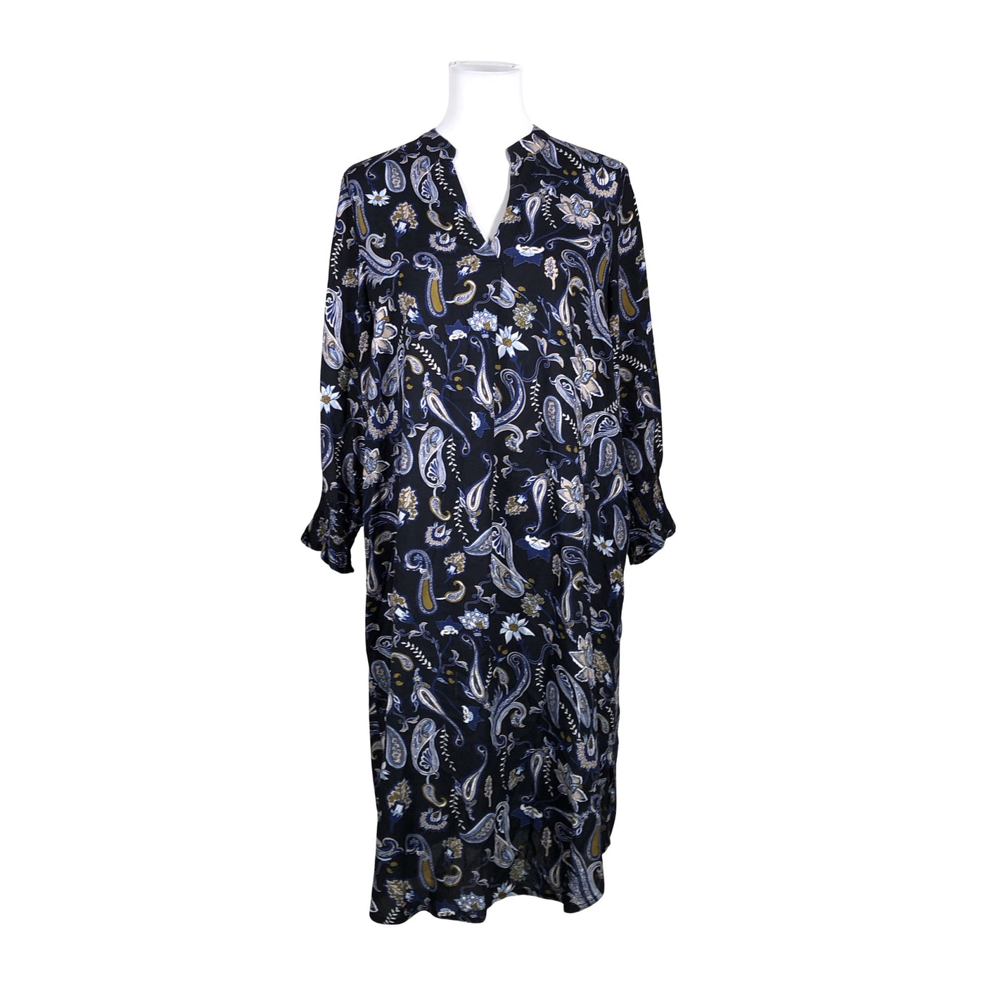 Unisex Kaffe - Mitteveniv kleit, suurus 38 - Sinine (1)