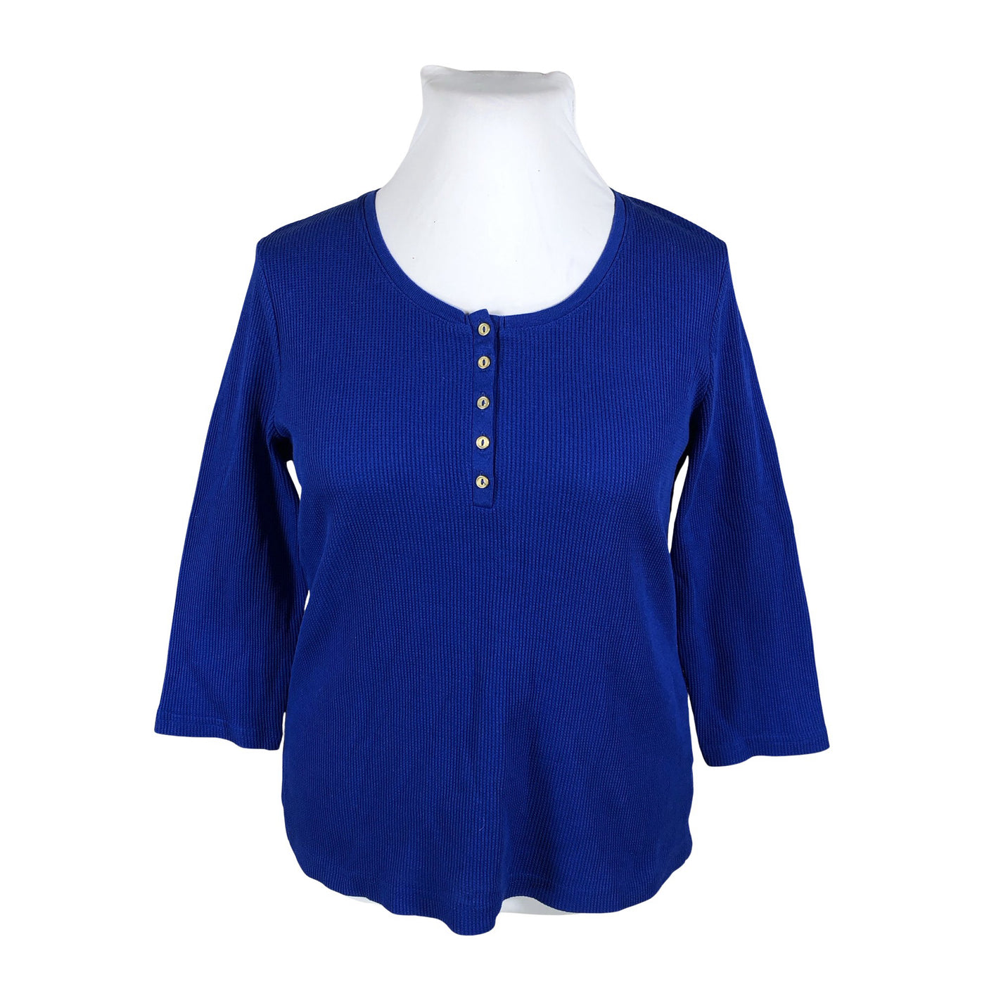 Unisex Croft & Barrow - Trikotaažist pluus, suurus 42 - Sinine (2)