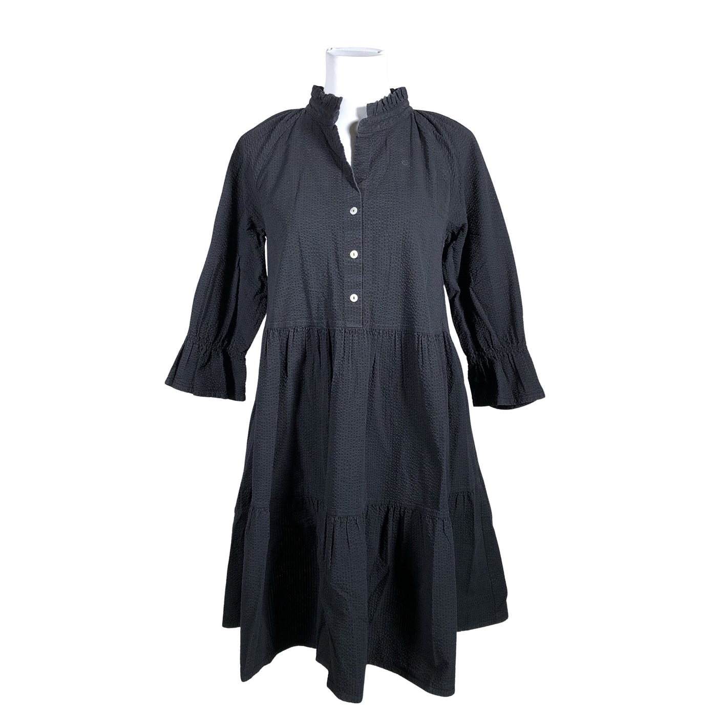 Unisex Gauhar - Mitteveniv kleit, suurus 38 - Must (1)