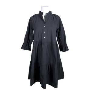 Unisex Gauhar - Mitteveniv kleit, suurus 38 - Must (1)