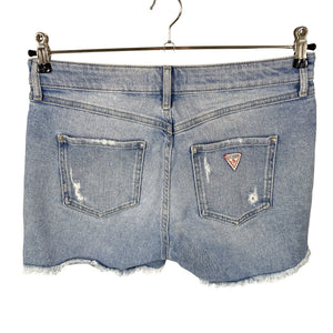 Unisex Guess - Teksast lühikesed püksid, suurus W29 - Helesinine (2)