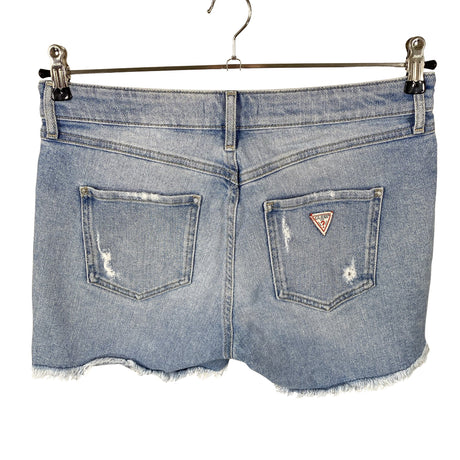 Unisex Guess - Teksast lühikesed püksid, suurus W29 - Helesinine (2)