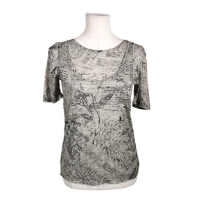 Unisex Desigual - T-särk, suurus 38 - Hall (1)