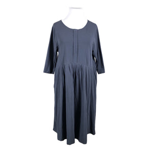 Unisex Puuvillatehdas - Trikotaažist kleit, suurus 42 - Sinine (1)