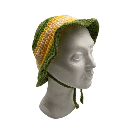Unisex Handmade - Müts, suurus 56 - 58 cm - Roheline ()