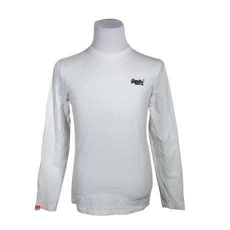 Unisex Superdry - Trikotaažist pluus, suurus S - Valge ()