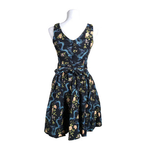 Unisex Lady Vintage - Mitteveniv kleit, suurus 34 - Sinine (2)