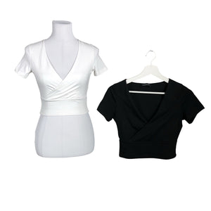 Unisex Even&Odd - Trikotaažist topp, suurus 34 - Must (1)