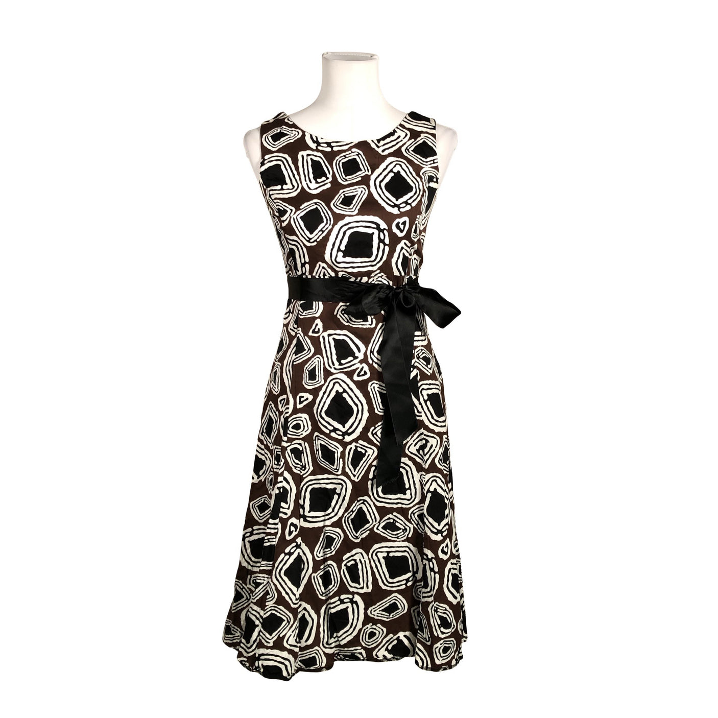 Unisex Tazzia - Mitteveniv kleit, suurus 34 - Pruun (1)