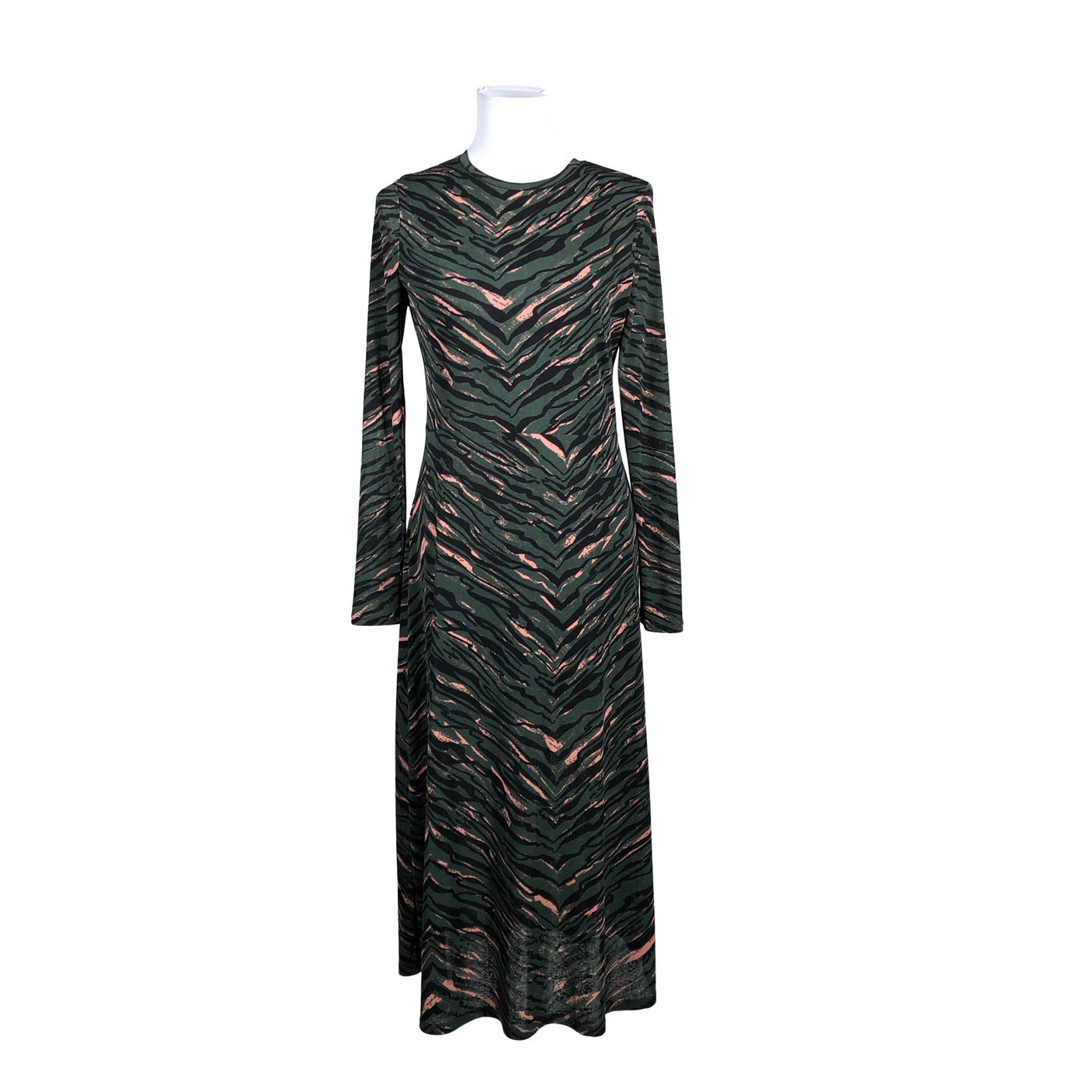 Unisex Lindex - Trikotaažist kleit, suurus 40 - Roheline (1)