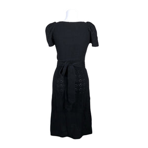 Unisex IVANAhelsinki - Kootud kleit, suurus 36 - Must (3)