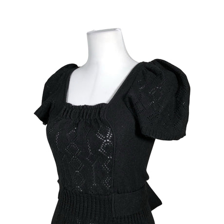 Unisex IVANAhelsinki - Kootud kleit, suurus 36 - Must (2)