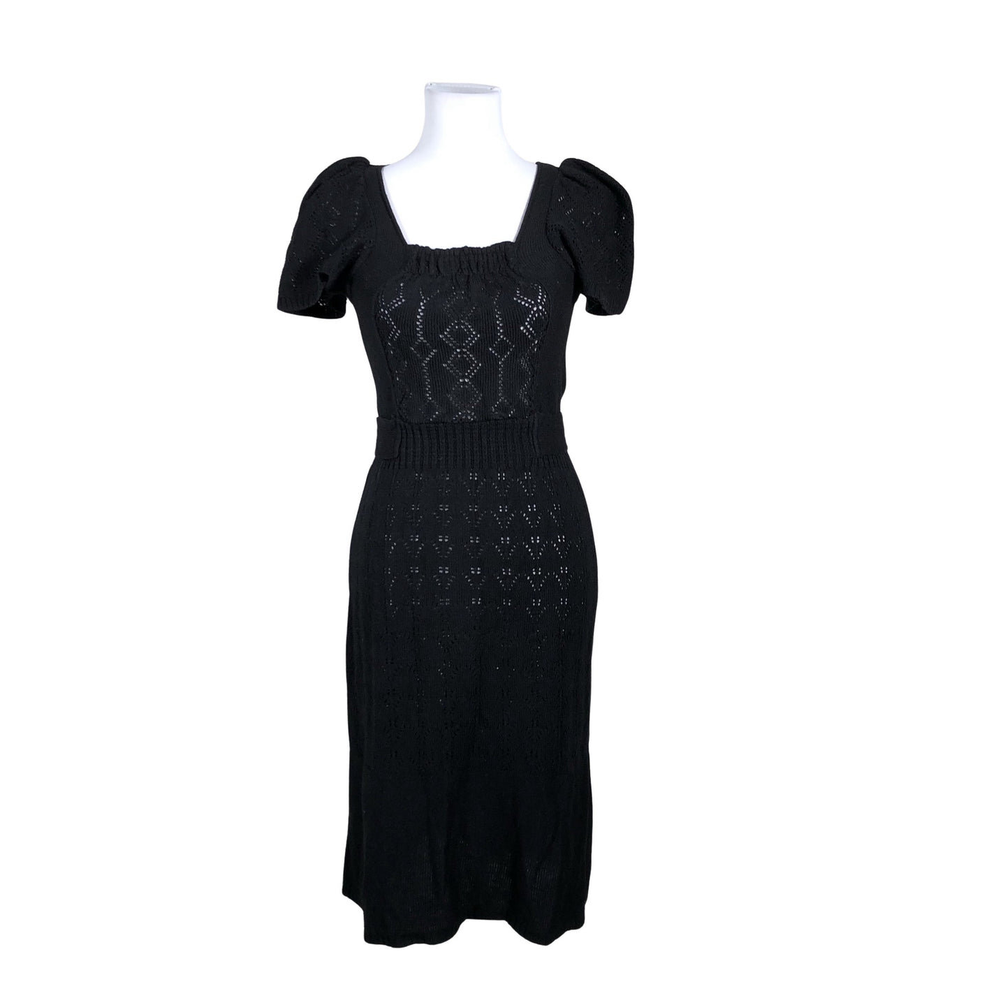 Unisex IVANAhelsinki - Kootud kleit, suurus 36 - Must (1)