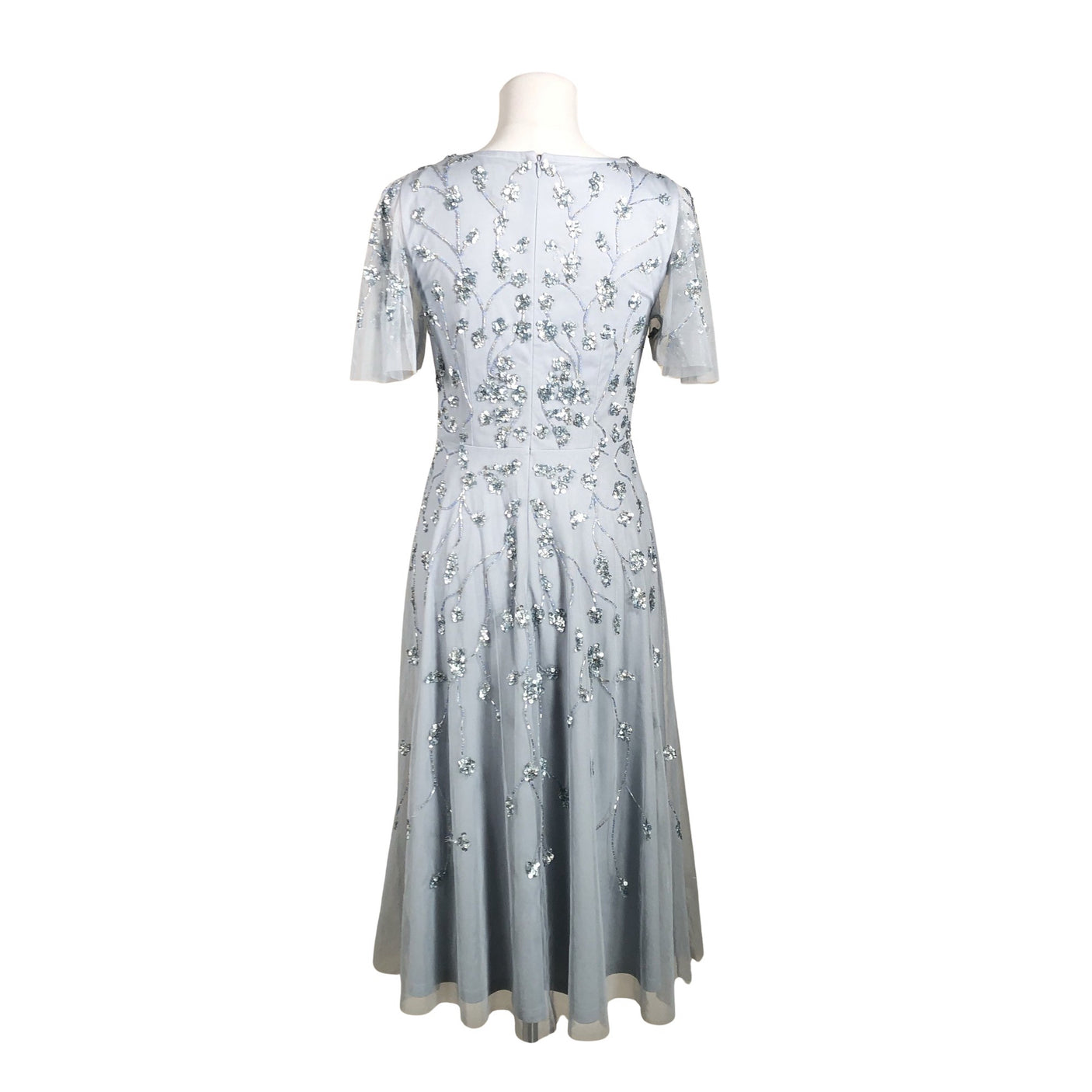 Unisex Adrianna Papell - Pidulik kleit, suurus 34 - Helesinine (3)