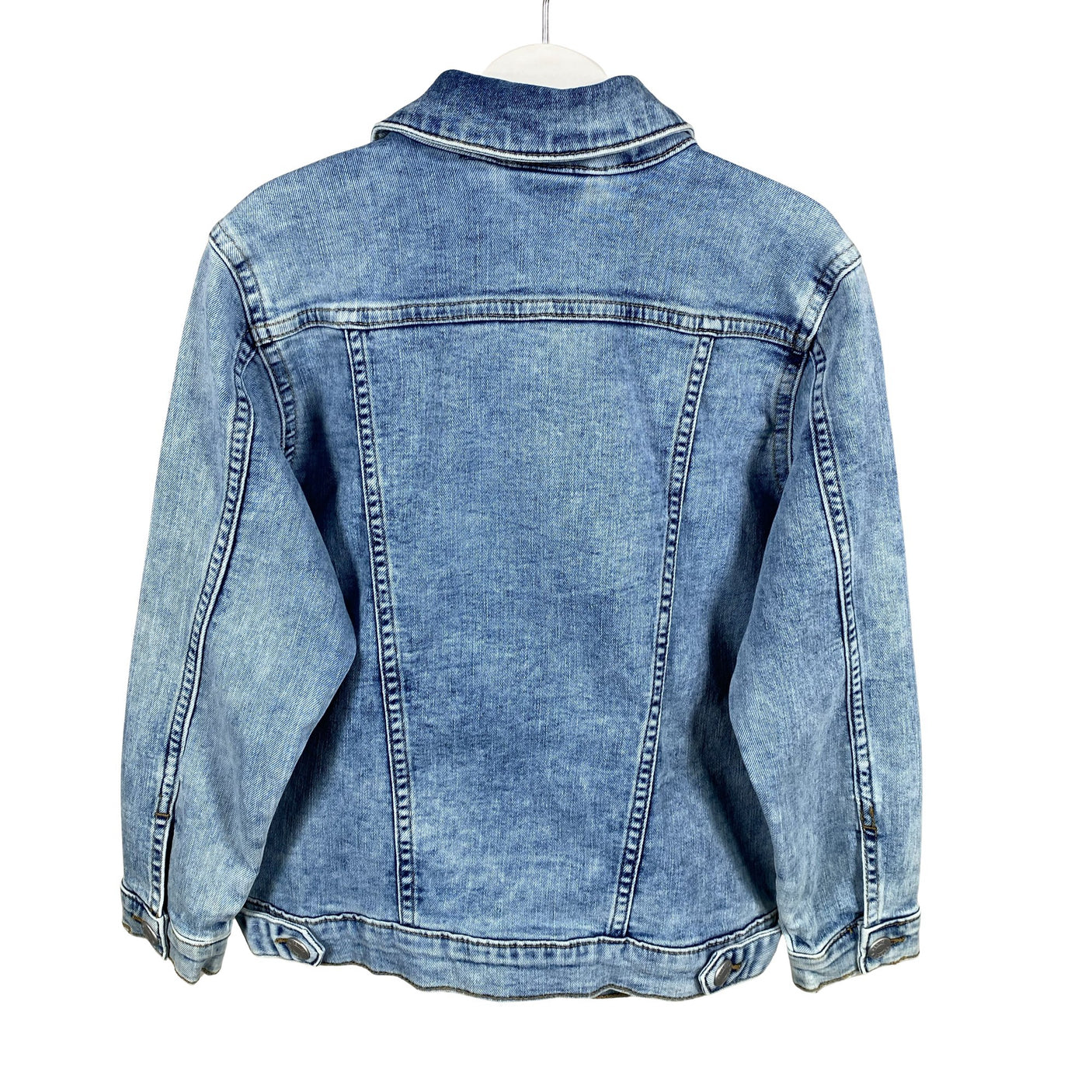 Unisex Lindex - Teksatagi, suurus 122 - 128 - Helesinine (2)