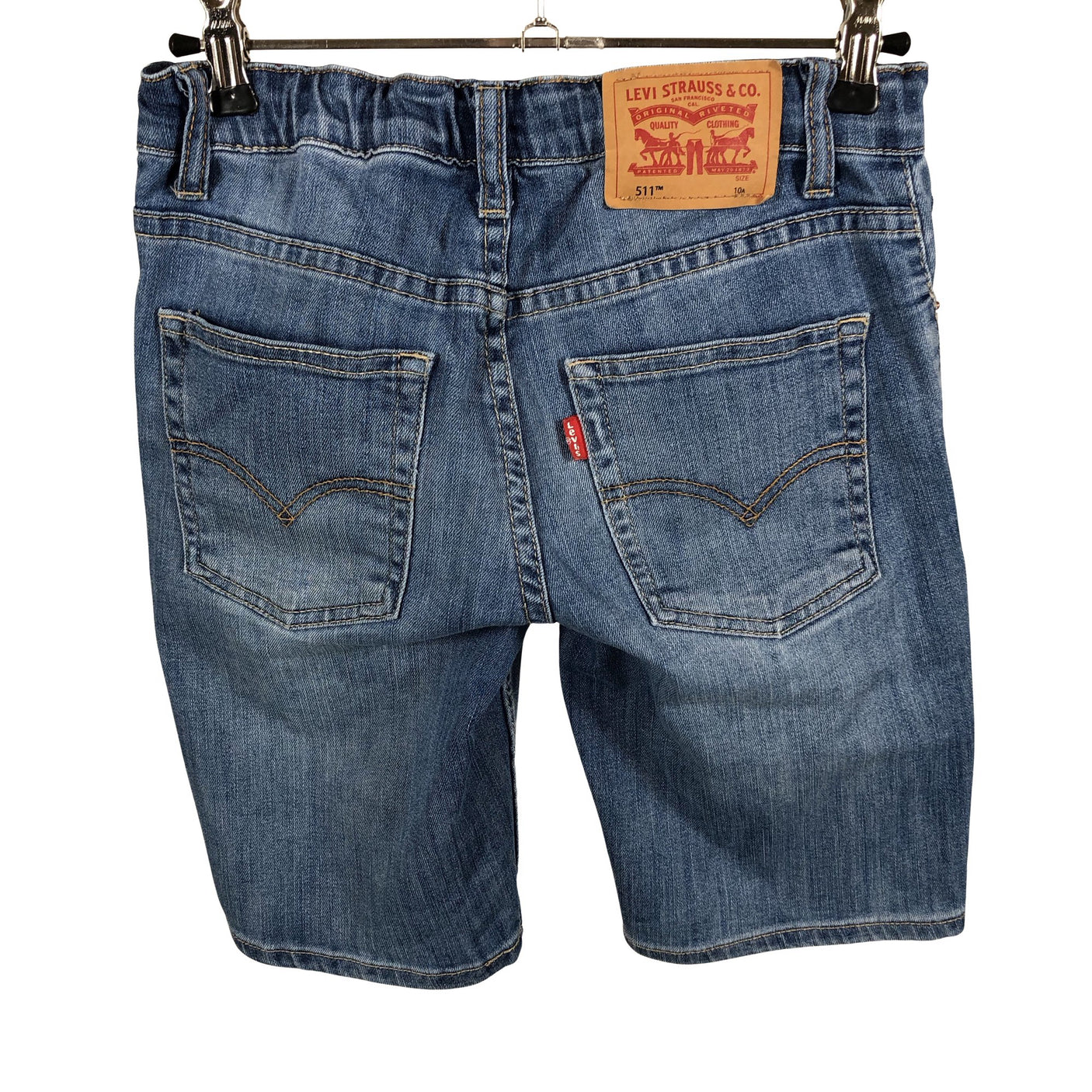 Unisex Levi's - Teksast lühikesed püksid, suurus 134 - 140 - Sinine (3)