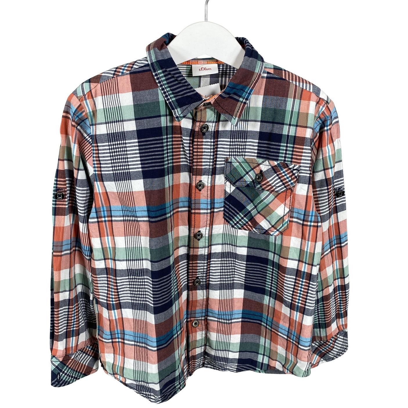 Unisex s.Oliver - Triiksärk, suurus 116 - 122 - Sinine (1)