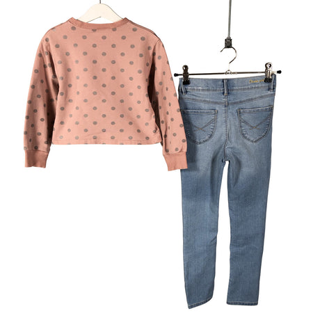 Unisex Mayoral - Dressikangast pluus, suurus 116 - 122 - Heleroosa (2)