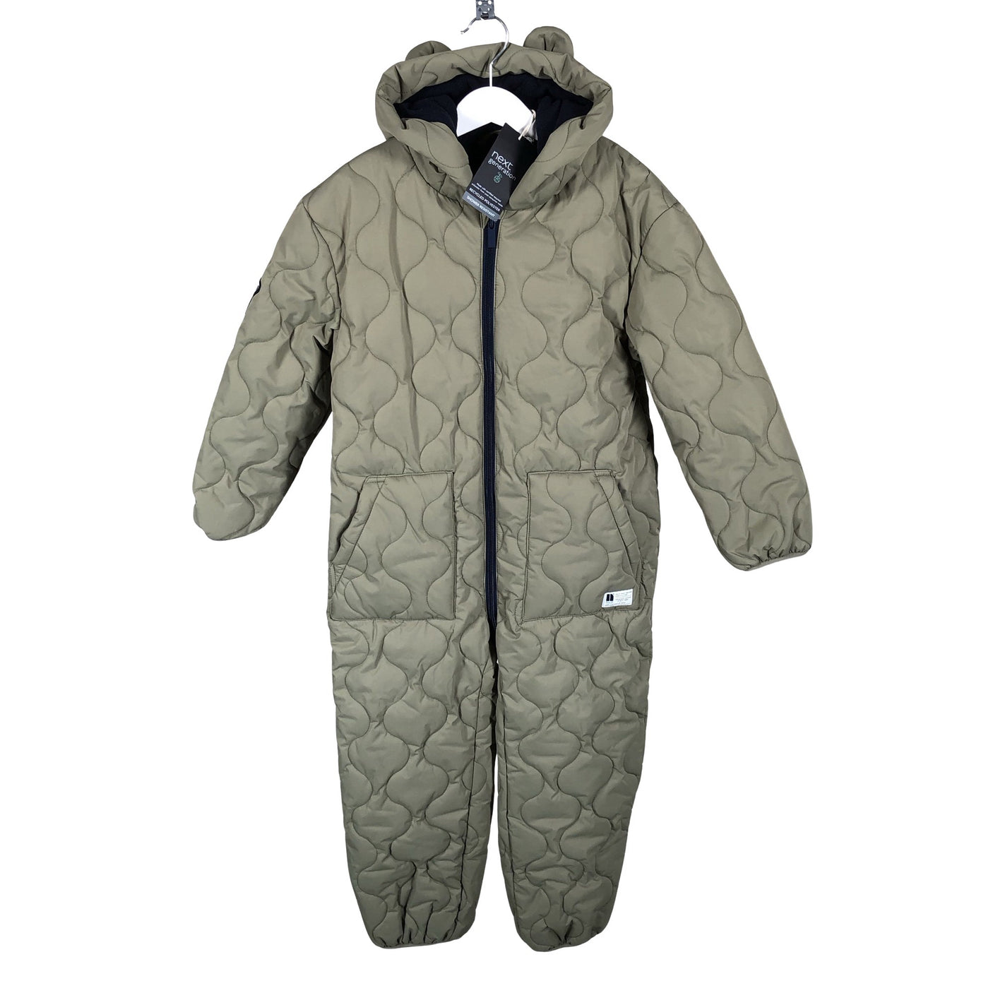 Unisex Next - Talvekombinesoon, suurus 116 - 122 - Roheline (1)