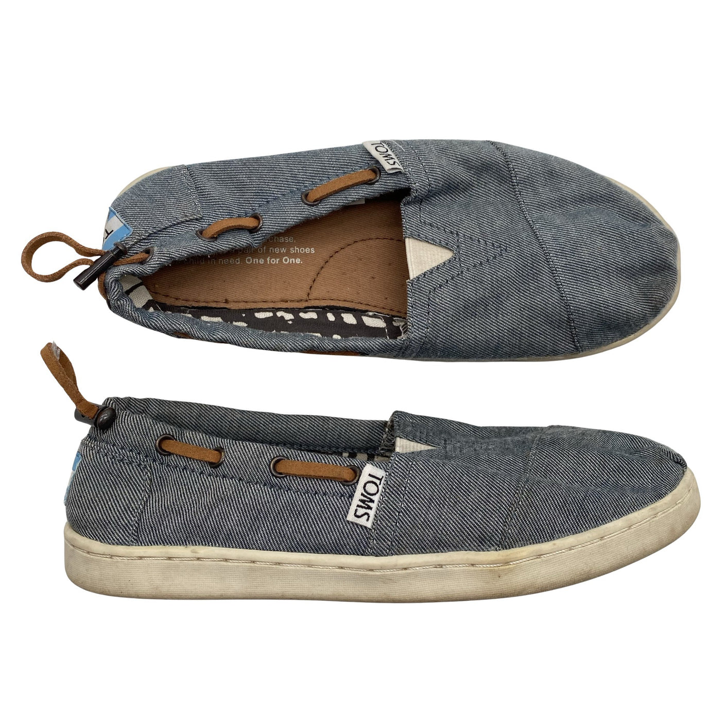 Unisex Toms - Mokassiinid, suurus 34 - Helesinine (1)