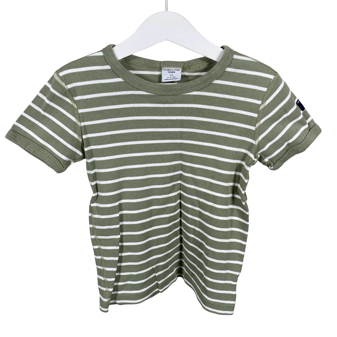Unisex Polarn O. Pyret - T-särk, suurus 104 - 110 - Roheline (1)