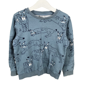 Unisex Polarn O. Pyret - Dressikangast pluus, suurus 116 - 122 - Sinine (1)