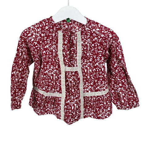 Unisex Benetton - Mitteveniv tuunika, suurus 92 - 98 - Punane ()